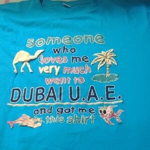 Astr Turquoise Dubai Graphic Tee